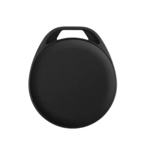 LocateProDuo Bluetooth-seurantalaite yrityksen logolla – Apple Find My -yhteensopiva paikannin liikelahjaksi.